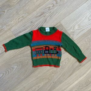 Cute Vintage Train Sweater - Toddler (fits 2T)